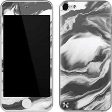 Load image into Gallery viewer, Skinit Decal MP3 Player Skin Compatible with iPod Touch (5th Gen&amp;2012) - Officially Licensed Originally Designed Grey Marble Ink Design
