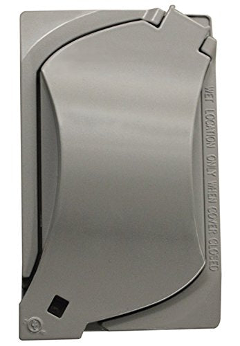 Sigma Electric, Gray 14147 1-Gang Universal Cover