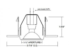 Load image into Gallery viewer, Ark Lighting Low Voltage 4-inch Recessed Eyeball Adjustable ARLV3080PB
