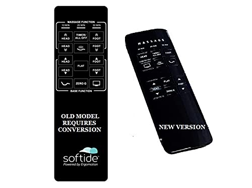 Softide 5100 or 8100 (no tilt Feature) New Conversion KIT and Remote Version - See PICS Replaces Lost or Broken Remote Control for Adjustable Bed