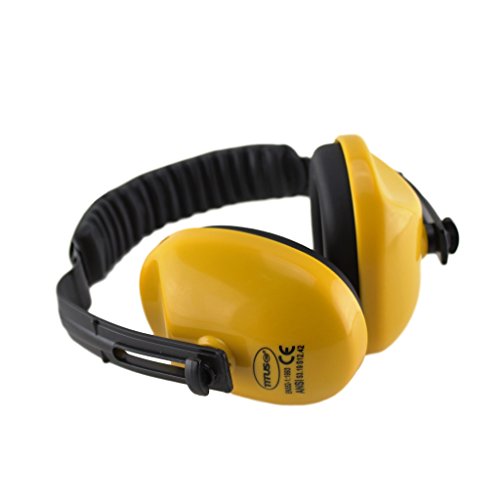 Titus Economy Series Earmuffs - Yellow 21 NRR Rated - Hearing Protection
