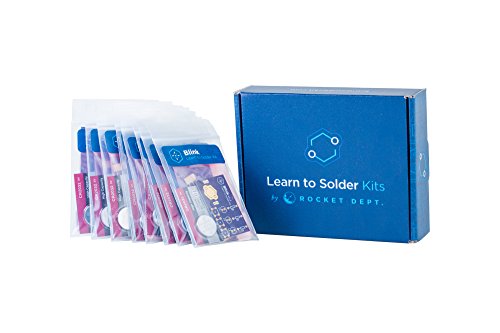 LEARN TO SOLDER KITS Blink LED, Bulk Educator Pack | DIY Soldering Kit for Beginners | Electronics Projects for Students & Kids STEM Classes | Science Project Electronic Light Circuit Boards