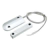 uxcell Rolling Door Contact Magnetic Reed Switch Alarm with 2 Wires for N.C. Applications OC-60B