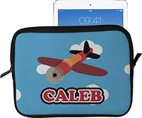 Airplane Tablet Case/Sleeve - Large (Personalized)