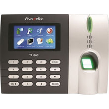 Load image into Gallery viewer, Fingertec Premier Color Multimedia Fingerprint Time Attendance System(ta100c) New Algorithm Improves Speed and Accuracy,
