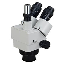 Load image into Gallery viewer, OMAX 3.5X-90X Zoom Trinocular Stereo Microscope Body with 84mm Mount Size
