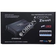 Load image into Gallery viewer, ORION ZTREET SERIES Orion Ztreet Amp D class 5000 Watts Max

