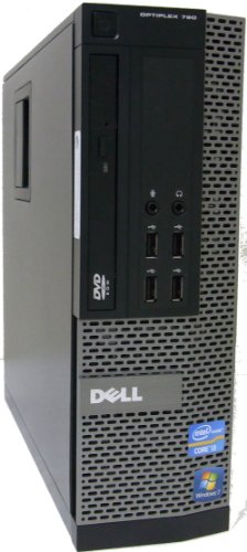 Dell OptiPlex 790 Small Form Factor Desktop PC, Intel Quad Core i5-2400 up to 3.4GHz, 16G DDR3, 512G SSD, WiFi, BT 4.0, DVD, Windows 10 64 Bit-Multi-Language Supports English/Spanish/French(Renewed)