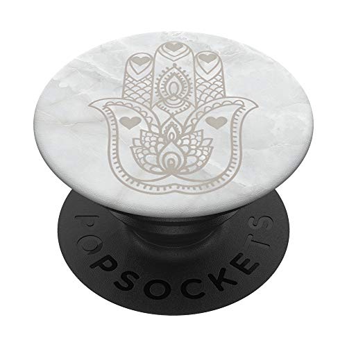 Hamsa with Hearts - Valentine's Gift for Women PopSockets PopGrip: Swappable Grip for Phones & Tablets