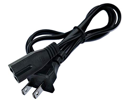UpBright New AC in Power Cord Cable Outlet Plug Lead Compatible with Yamaha BD-S677 BD-S677BL Wi-Fi Multi Region DVD Blu Ray Player BDS677 BDS677BL