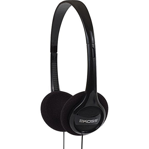 Koss Stereo Headphones On Ear Black KPH7 Wired Over the Head Adjustable Headband
