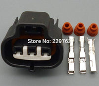Aircus Aircus 6189-0099 3 Pin 2.2 MM Female Male Connector For VSS Toyota 1JZ 2JZ Map Sensor 90980-10841 Vacuum Turbo Pressure Au - (Color Name: 100sets female)