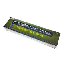 Load image into Gallery viewer, 8&quot; 2 Sided KnBlade Sharpener Sharpening Stone 120 and 240 Grit

