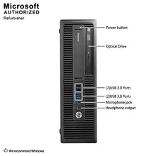 Load image into Gallery viewer, HP ProDesk 600 G1 SFF Slim Business Desktop Computer, Intel i5-4570 up to 3.60 GHz, 8GB RAM, 256GB SSD, DVD, USB 3.0, Windows 10 Pro 64 Bit (Renewed)
