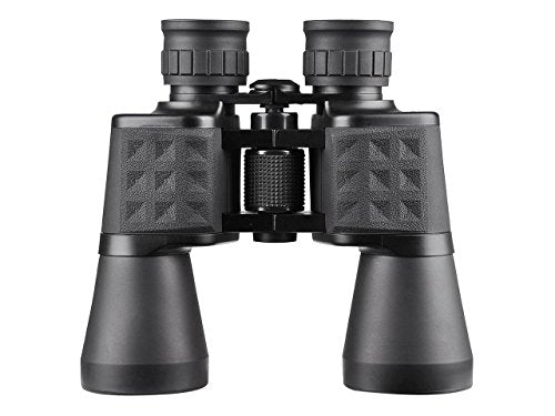 CHIMAERA HD Wide Angle 50mm Binoculars Kit with Day/Night Vision 10-50x Magnification Anti-Slip Water-Resistant (Black)