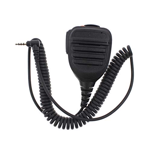 AOER Shoulder Remote Speaker Mic Microphone PTT for Yaesu FT1DR FT2DR FT1XDR FT2XDR Two Way Radio 3.5mm