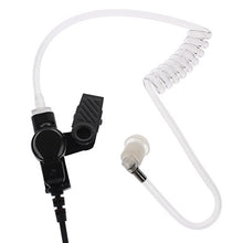 Load image into Gallery viewer, Kenmax Air Covert Acoustic Tube Earpiece Headset With Built In Line Mic Ptt(Push To Talk) + Earplugs
