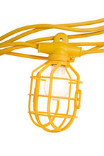 Load image into Gallery viewer, Bergen Industries Inc GL100142MPC 10-Light Temporary Light Stringer, 100 ft, 14 AWG , Yellow
