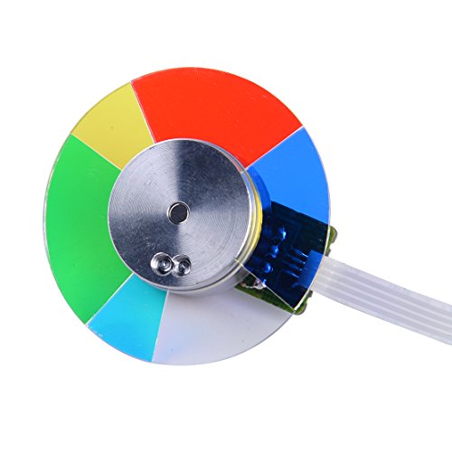 LETAOSK Home Projector Color Wheel Diameter 4 cm(1.6 inch) fit for OPTOMA HD141X HD180 GT1080 HD230X