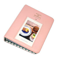 FoRapid Pieces Of Moment mini Photo Album for Mini 9 8 8+ 70 90 7s 25 26 50s/ Pringo 231/ Fujifilm SP-1/ Polaroid PIC-300P/ Z2300 Snap Touch & Name Card(64 +1 Photos, Pink)
