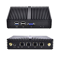 4 LAN Firewall Micro Appliance Qotom-Q190G4N-S07 8G ram 64G SSD Celeron Processor J1900 2.0GHZ 4*LAN Ports Apply to Router, Firewall, Proxy, Linux Mini PC OPNsense