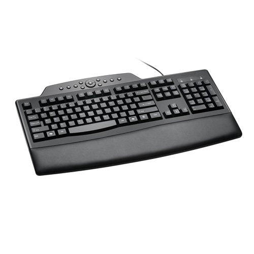 Kensington Pro Fit Wired Comfort Keyboard (K72402 Us),Black