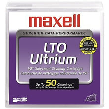 Load image into Gallery viewer, Maxell LTO Cleaning Cartridge, Part # 183804 for LTO-1,LTO-2, LTO-3,LTO-4, LTO-5 &amp; LTO-6 Drives
