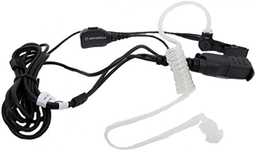 Motorola Original Pmln7269 2 Wire Surveillance Kit With Quick Disconnect Black   Compatible With Xpr