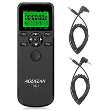 Load image into Gallery viewer, AODELAN Camera Shutter Release Timer Remote Control for Canon 90D, EOS M6 Mark II, R, RP, 70D, 60D, 50D, 250D, 7D Series, 5D Series, T7, T5i, T4i, T3i, t3, t2; Replace TC-80N3 and RS-60E3
