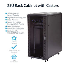 Load image into Gallery viewer, StarTech 25u 36in Knock-down Server Rack Cab
