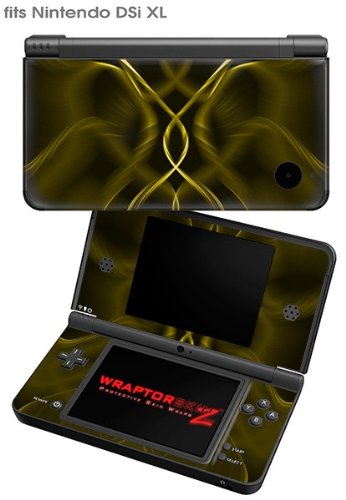 Nintendo DSi XL Skin - Abstract 01 Yellow
