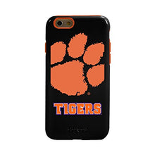 Load image into Gallery viewer, Guard Dog Collegiate Hybrid Case for iPhone 6 / 6s  Clemson Tigers  Black
