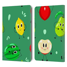 Load image into Gallery viewer, Head Case Designs Officially Licensed Haroulita Fruit Toons Plants Leather Book Wallet Case Cover Compatible with Kindle Paperwhite 1 / 2 / 3
