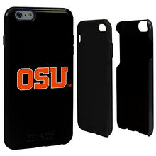 Load image into Gallery viewer, Guard Dog Collegiate Hybrid Case for iPhone 6 Plus / 6s Plus  Oregon State Beavers  Black
