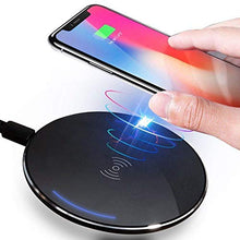 Load image into Gallery viewer, Kurami Qi Certified 5W Wireless Charger Pad Compatible iPhone 11, 11 Pro, 11 Pro Max, Xs Max, XS, XR, X, 8, 8 Plus,Airpods Pro,2, Galaxy S10 S9 S8, Note 10 Note 9 Note 8 (No AC Adapter)
