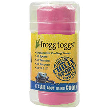 Load image into Gallery viewer, Frogg Toggs Chilly Sport Cooling Neck Wrap &amp; Head Band, Hot Pink
