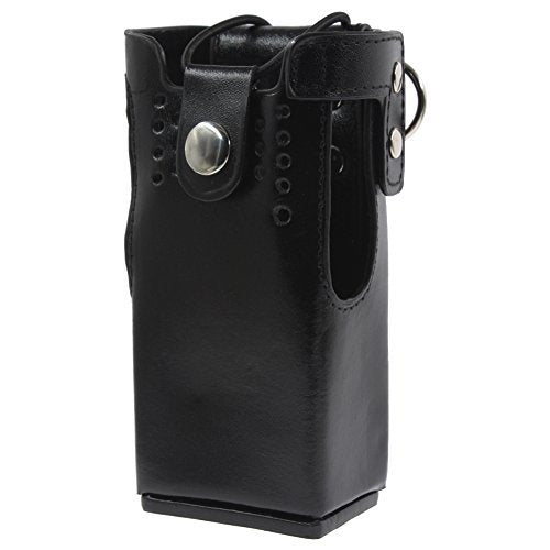 KENMAX Leather Case Holder for Walkie Talkie Two Way CB Ham Radio Motorola HT1250 HT1550 GP320 GP340 GP360
