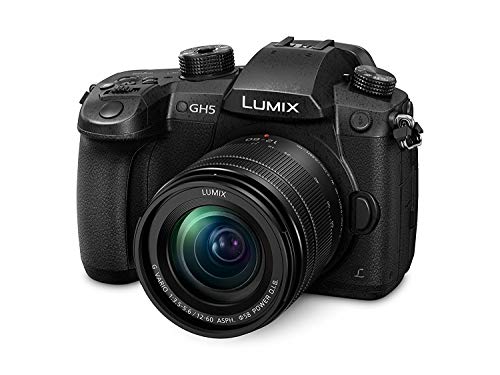 Panasonic Lumix DC-GH5 Mirrorless Micro Four Thirds Digital Camera (International Model) W/12-60 f/3.5-5.6 G Vario Lens Kit