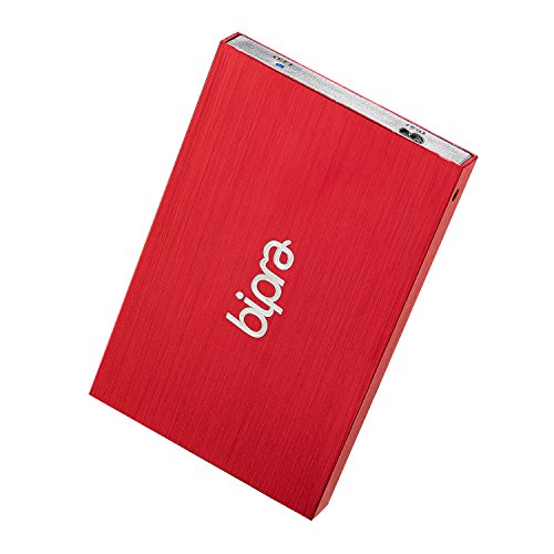 BIPRA B:Drive B3 60GB USB 3.0 2.5 inch Mac Edition Portable External Hard Drive - Red - Mac OS Extended (Journaled)