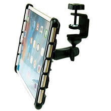 Load image into Gallery viewer, BuyBits Heavy Duty Cross Trainer Treadmill Tablet Clamp Mount Holder for iPad Pro 12.9

