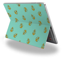 Load image into Gallery viewer, Anchors Away Seafoam Green - Decal Style Vinyl Skin fits Microsoft Surface Pro 4 (Surface NOT Included)
