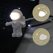 Load image into Gallery viewer, Soondar Creative Spaceman Astronaut LED Flexible USB Light for Laptop PC Notebook
