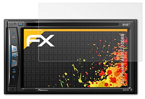 atFoliX Screen Protector Compatible with Pioneer Avic-Z710DAB Screen Protection Film, Anti-Reflective and Shock-Absorbing FX Protector Film (3X)