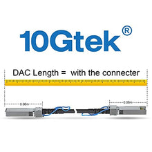 Load image into Gallery viewer, #10Gtek# SFP+ DAC Twinax Cable, Passive, Compatible with Cisco SFP-H10GB-CU2.5M, Ubiquiti UniFi, Fortinet and More, 2.5 Meter(8.2ft)
