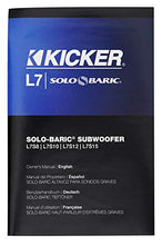 Load image into Gallery viewer, (2) Kicker L7S104 10&quot; 2400w Solobaric L7S Car Subwoofers Solo-Baric 44L7S10-4
