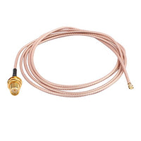 Aexit RG178 Soldering Distribution electrical Wire SMA IPEX Turn Inner Antenna WiFi Pigtail Cable 1m