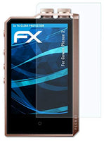 atFoliX Screen Protection Film Compatible with Cowon Plenue 2 Screen Protector, Ultra-Clear FX Protective Film (3X)