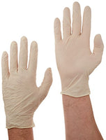 Tradex LLG5201 Ambitex Latex Powdered Free Multi-Purpose Gloves, Large, Cream (Pack of 1000)
