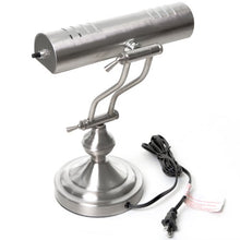 Load image into Gallery viewer, Boston Harbor ATB-8004 Piano Desk Lamp, Satin Nickel
