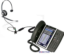 Load image into Gallery viewer, Mitel Compatible Plantronics Direct Connect VoIP Headset Bundle HW291N (HW710) - Headset and Telephone Interface Cable for Mitel 4000 &amp; 5000 Series Phones

